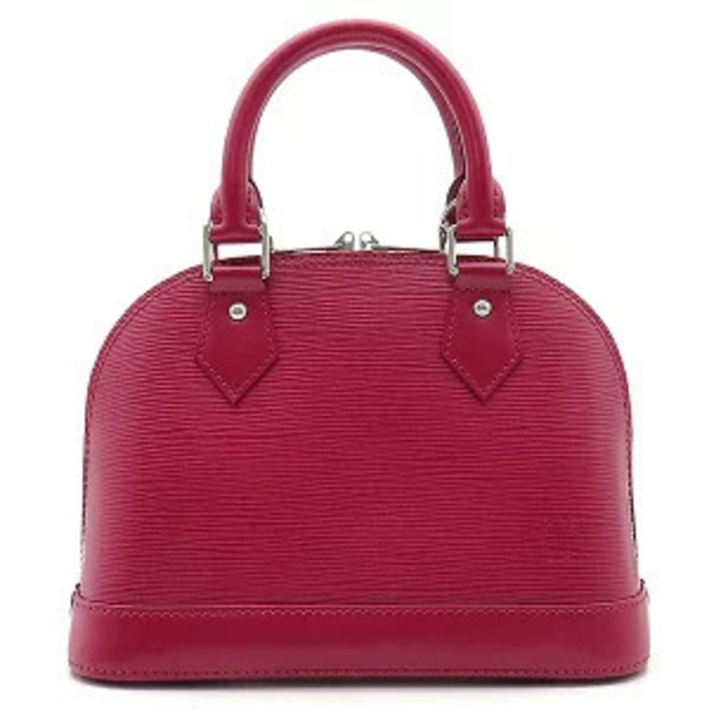 Louis Vuitton Alma bag Epi leather Fuschia Pink shoulder handbag